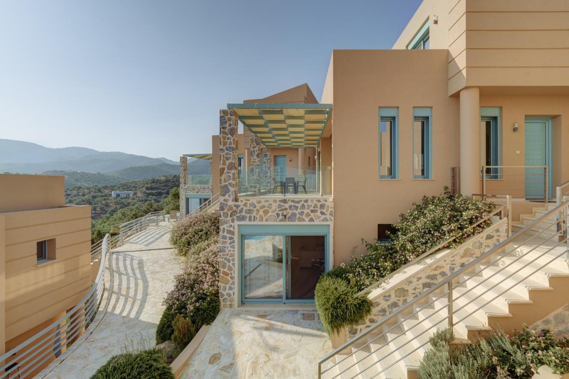 Ouzo Panoramic Houses 1, With Private Pool Plomari Dış mekan fotoğraf