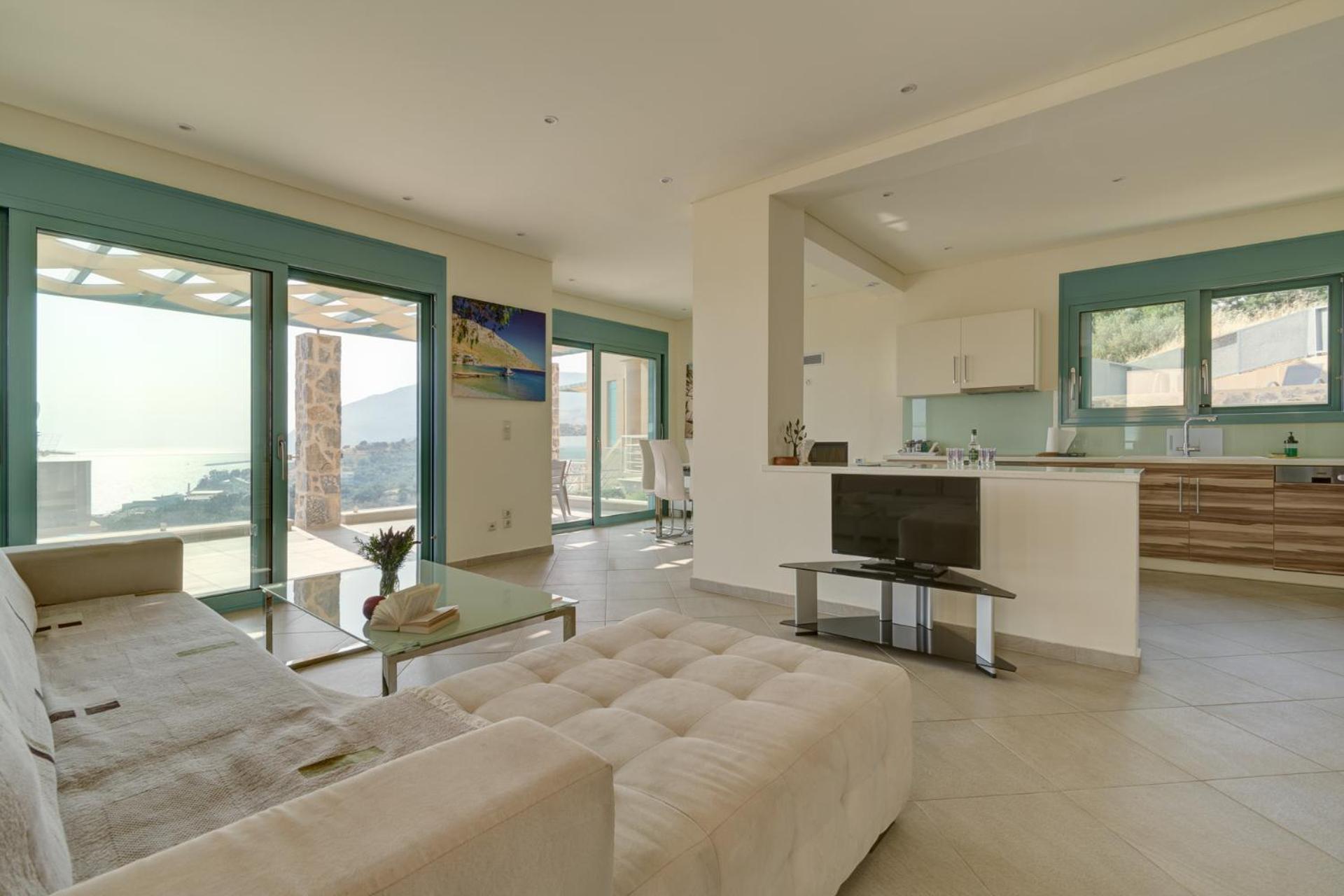 Ouzo Panoramic Houses 1, With Private Pool Plomari Oda fotoğraf