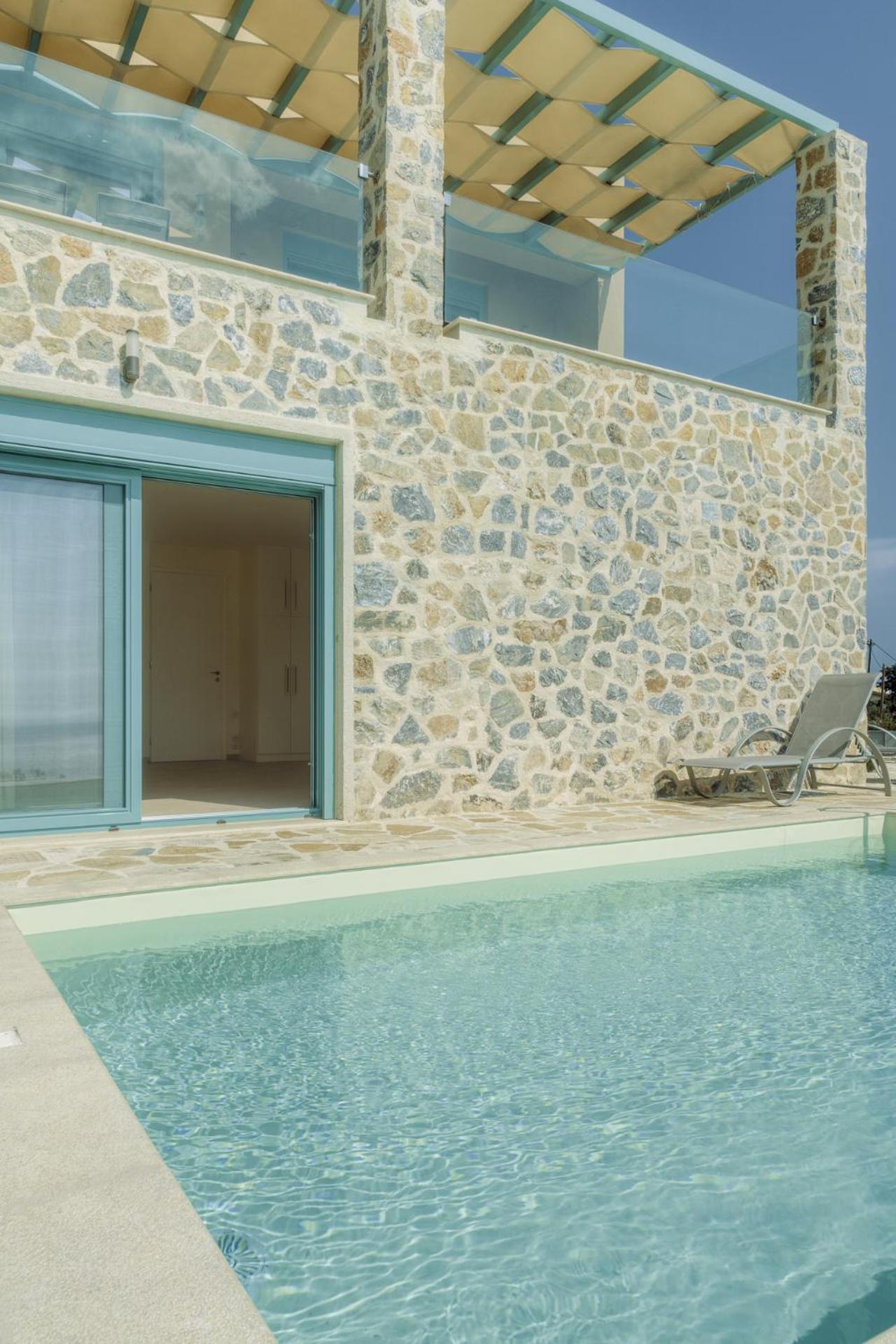 Ouzo Panoramic Houses 1, With Private Pool Plomari Oda fotoğraf